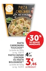 Pasta carbonara - YOUCOOK en promo chez U Express La Rochelle à 3,46 €