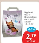 Ultra-Klumpstreu von Hygienit für 2,79 € bei budni im Angebot Ultra-Klumpstreu von Hygienit im aktuellen budni Prospekt