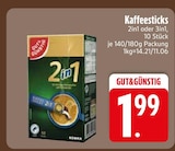 Kaffeesticks 2in1 von GUT&GÜNSTIG im aktuellen EDEKA Prospekt für 1,99 €