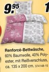 Renforcé-Bettwäsche bei Möbel AS im Prospekt "" für 9,95 €