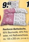Möbel AS - Renforcé-Bettwäsche Angebot im Prospekt Renforcé-Bettwäsche bei Möbel AS im Prospekt "" für 9,95 €