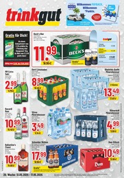 Aktueller Trinkgut GetrĂ€nkemĂ€rkte Prospekt fĂŒr Monheim (Rhein) 12.05.2025 - 17.05.2025 Trinkgut Prospekt fĂŒr Monheim (Rhein) mit 6 Seiten