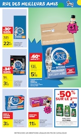 Promos Purina One dans le catalogue "LE MOIS MONOPOLY" de Carrefour Market Purina One en promo dans le catalogue Carrefour Market à la page 48