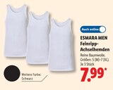 MEN Feinripp-Achselhemden Angebote von Esmara bei Lidl Göppingen für 7,99 €