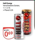 Energy im Angebot bei GLOBUS in Homburg Energy Angebote von Hell bei GLOBUS Homburg für 0,69 €
