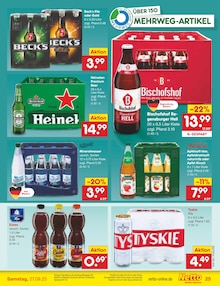 Bier im aktuellen Netto Marken-Discount Prospekt (Ingolstadt) Bier im Netto Marken-Discount Prospekt "Aktuelle Angebote" mit 59 Seiten (Ingolstadt)