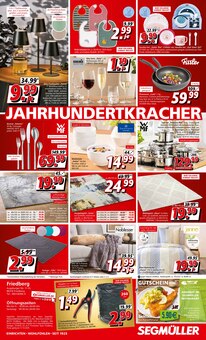 Pfanne im Segmüller Prospekt "SEGMÜLLER feiert! - Jahrhundert Kracher" mit 8 Seiten (Ulm)