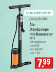 Alu-Standpumpe mit Manometer im Angebot bei famila Nordost in Stralsund Alu-Standpumpe mit Manometer Angebote von prophete bei famila Nordost Stralsund für 7,99 €