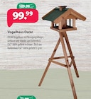 Vogelhaus Oscar im Angebot bei Kiebitzmarkt in Borken Vogelhaus Oscar Angebote bei Kiebitzmarkt Borken für 99,99 €