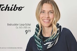 Bedruckter Loop-Schal von Tchibo im aktuellen E center Prospekt