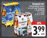 Bier Angebote von Krombacher bei EDEKA Freital für 3,99 €