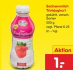 Aktuelles Trinkjoghurt Angebot bei Netto Marken-Discount in Chemnitz ab 1,00 €