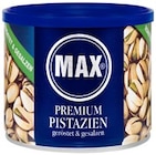 Premium Pistazien von Max bei nahkauf im Angebot Premium Pistazien von Max im aktuellen nahkauf Prospekt