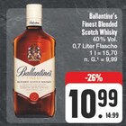 Finest Blended Scotch Whisky Angebote von Ballantine's bei EDEKA Bayreuth für 10,99 €