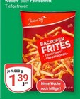 Backofen Frites Wellen im Angebot bei GLOBUS in Neubrandenburg Backofen Frites Wellen Angebote bei GLOBUS Neubrandenburg für 1,39 €