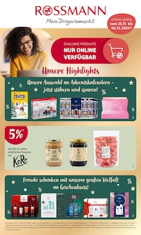 Rossmann Prospekt Angebotswoche KW48 mit  Seiten