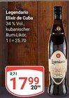 Elixir de Cuba Angebote von Legendario bei GLOBUS Saarlouis für 17,99 €
