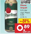 Aktuelles Pilsner Urquell Angebot bei Netto Marken-Discount in Albstadt ab 0,89 €