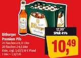 Premium Pils Angebote von Bitburger bei Markant Neumünster für 10,49 €