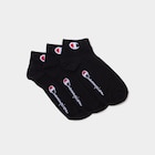 Lot 3 paires socquettes Champion noir homme à 9,99 € dans le catalogue La Halle