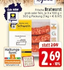 Frische Bratwurst grob im aktuellen Prospekt bei EDEKA in Borgholzhausen