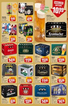 Krombacher im REWE Prospekt "Dein Markt" mit 36 Seiten (Laatzen)