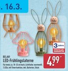 LED-Frühlingslaterne von BELAVI im aktuellen ALDI Nord Prospekt für 4,99 €