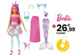 Coffret barbie Sirène - Barbie - JouéClub à Verdun Coffret barbie Sirène - Barbie en promo chez JouéClub Verdun à 26,99 €