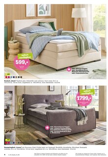 Bett im Höffner Prospekt "Express Spezial" mit 8 Seiten (Duisburg)