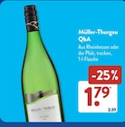 Müller-Thurgau QbA für 1,79 € bei ALDI SÜD im Angebot Müller-Thurgau QbA im aktuellen ALDI SÜD Prospekt