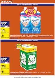 Prix et réduction Adoucissant dans le prospectus Carrefour en cours Offre Adoucissant dans le catalogue Carrefour du moment à la page 45