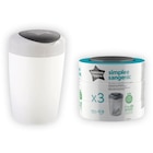 SUR TOUTES LES POUBELLES À COUCHES ET RECHARGES SIMPLE - TOMMEE TIPPEE en promo chez Carrefour SUR TOUTES LES POUBELLES À COUCHES ET RECHARGES SIMPLE - TOMMEE TIPPEE dans le catalogue Carrefour