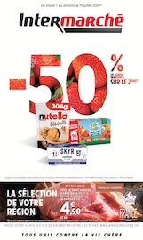 Catalogue Intermarché Express à Saint-Laurent-du-Var cette semaine, valable du 07/07/2026 au 19/07/2026 Prospectus Intermarché Express à Saint-Laurent-du-Var, "-50% DE REMISE IMMÉDIATE SUR LE 2ÈME", 28 pages de promos valables du 07/07/2026 au 19/07/2026