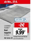 Badteppich Angebot in Bad Kissingen Badteppich im aktuellen Prospekt bei Lidl in Bad Kissingen