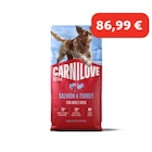 Carnilove Active Croquettes Chien Adulte Saumon & Dinde 12 kg - Carnilove en promo chez Maxi Zoo Lyon à 86,99 €