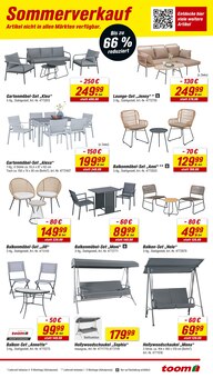 Hollywoodschaukel im aktuellen toom Baumarkt Prospekt (Halle (Saale)) Hollywoodschaukel im toom Baumarkt Prospekt "Selbermacher-Sommerverkauf" mit 10 Seiten (Halle (Saale))