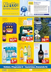 Netto Marken-Discount Discounter Prospekt der aktuellen Woche mit 2 Seiten, gültig von 24.11.2025 bis 29.11.2025, in Riegelsberg und Umgebung Aktueller Netto Marken-Discount Discounter Prospekt in Riegelsberg und Umgebung, "DER ORT, AN DEM DU IMMER AUSGEZEICHNETE PREISE FINDEST." mit 2 Seiten, 24.11.2025 - 29.11.2025