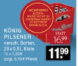 Aktuelle König Pilsener Angebote bei EDEKA in Bottrop Aktuelles Pilsener Angebot bei EDEKA in Bottrop ab 11,99 €