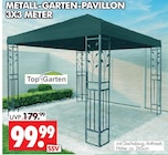 Metall-Garten-Pavillon Angebot in Rositz Metall-Garten-Pavillon im aktuellen Prospekt bei Wreesmann in Rositz