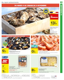 Prix et réduction Saumon dans le prospectus Carrefour Market en cours Offre Saumon dans le catalogue Carrefour Market du moment à la page 5