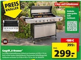 Brenner im Hagebaumarkt Prospekt Gasgrill „6-Brenner“ von Barbecue Hero im aktuellen Hagebaumarkt Prospekt für 299,00 €