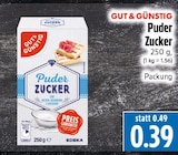 Puder Zucker im Angebot bei EDEKA in Gießen Puder Zucker Angebote von GUT & GÜNSTIG bei EDEKA Gießen für 0,39 €