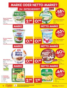 Käse im Netto Marken-Discount Prospekt "Aktuelle Angebote" mit 65 Seiten (Potsdam)