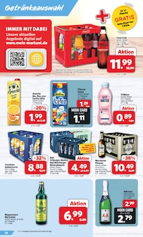 Coca Cola im aktuellen Markant Nordwest Prospekt (Detmold) Coca Cola im Markant Nordwest Prospekt "DER MARKT FÜR GUTES ESSEN UND TRINKEN" mit 16 Seiten (Detmold)