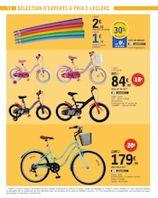 Promos Vélo dans le catalogue "Vague de fraîcheur sur votre budget" de E.Leclerc Vélo en promo dans le catalogue E.Leclerc à la page 12