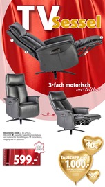 Aktueller Polstermöbel Fischer Prospekt mit Relaxsessel, "Spektakuläre Neueröffnung", Seite 9