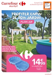Prospectus Supermarchés Carrefour Market en cours à Saint-Georges-de-Poisieux et alentours, "PROFITER ENFIN DE SON JARDIN", 26 pages, 27/05/2025 - 08/06/2025 Catalogue Supermarchés Carrefour Market en cours à Saint-Georges-de-Poisieux et alentours, "PROFITER ENFIN DE SON JARDIN", 26 pages, 27/05/2025 - 08/06/2025