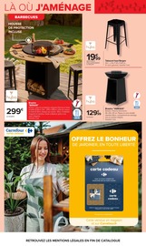 Promos Tabouret dans le catalogue "JARDIN, LÀ OÙ LA VIE SE CULTIVE" de Carrefour Tabouret en promo dans le catalogue Carrefour à la page 18