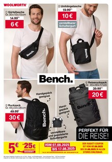 Rucksack im Woolworth Prospekt "Aktuelle Angebote" mit 50 Seiten (Reutlingen)