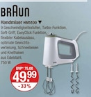 Handmixer im V-Markt Prospekt Handmixer HM5100 von Braun im aktuellen V-Markt Prospekt für 49,99 €